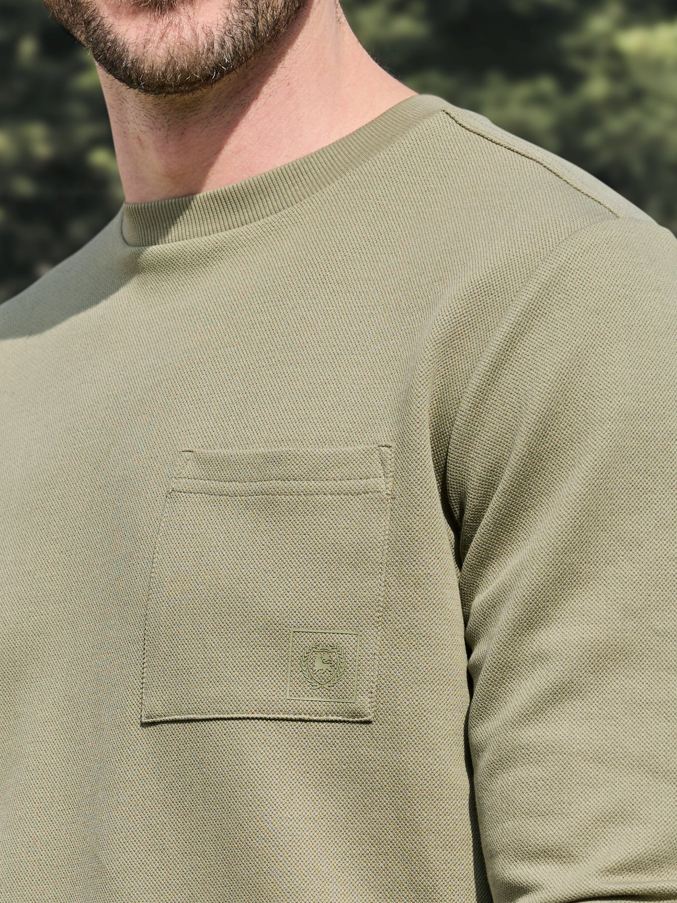 Herren Sweatshirt - clean, soft und smart!