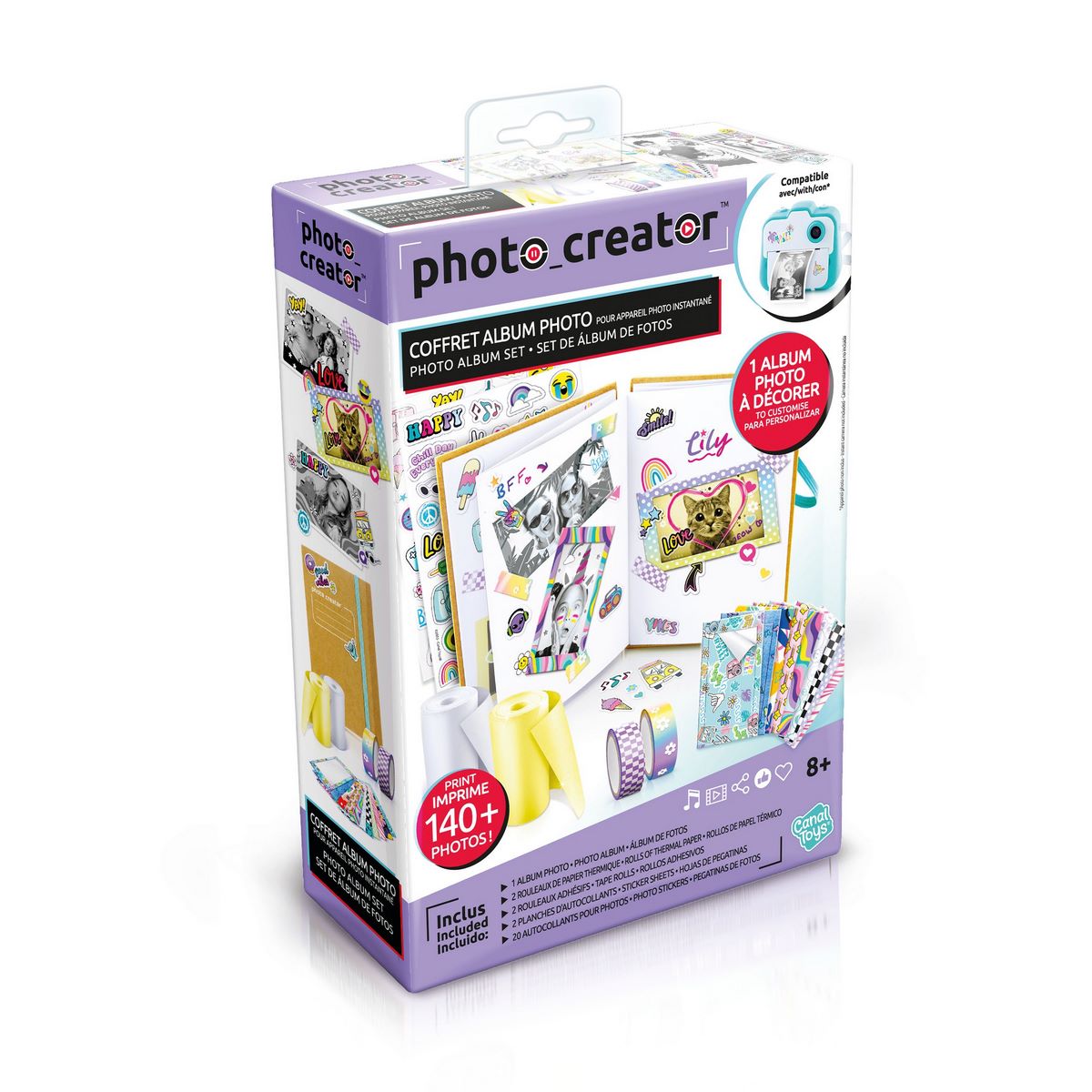 Coffret album photo - Photo creator