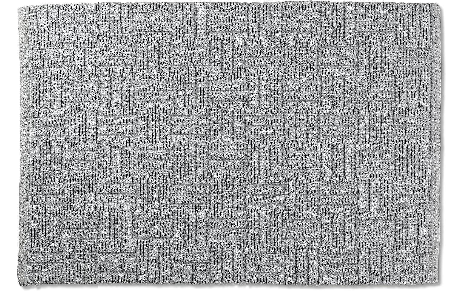 Badteppich Leana 50 x 80 cm, WeissBadematte