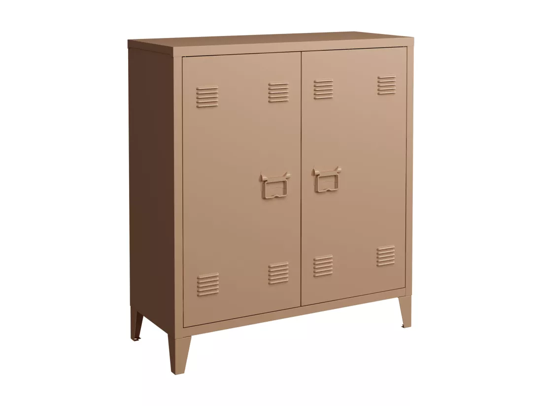 Casier de bureau armoire marron 80 x 33 x 90 cm 03_0006340