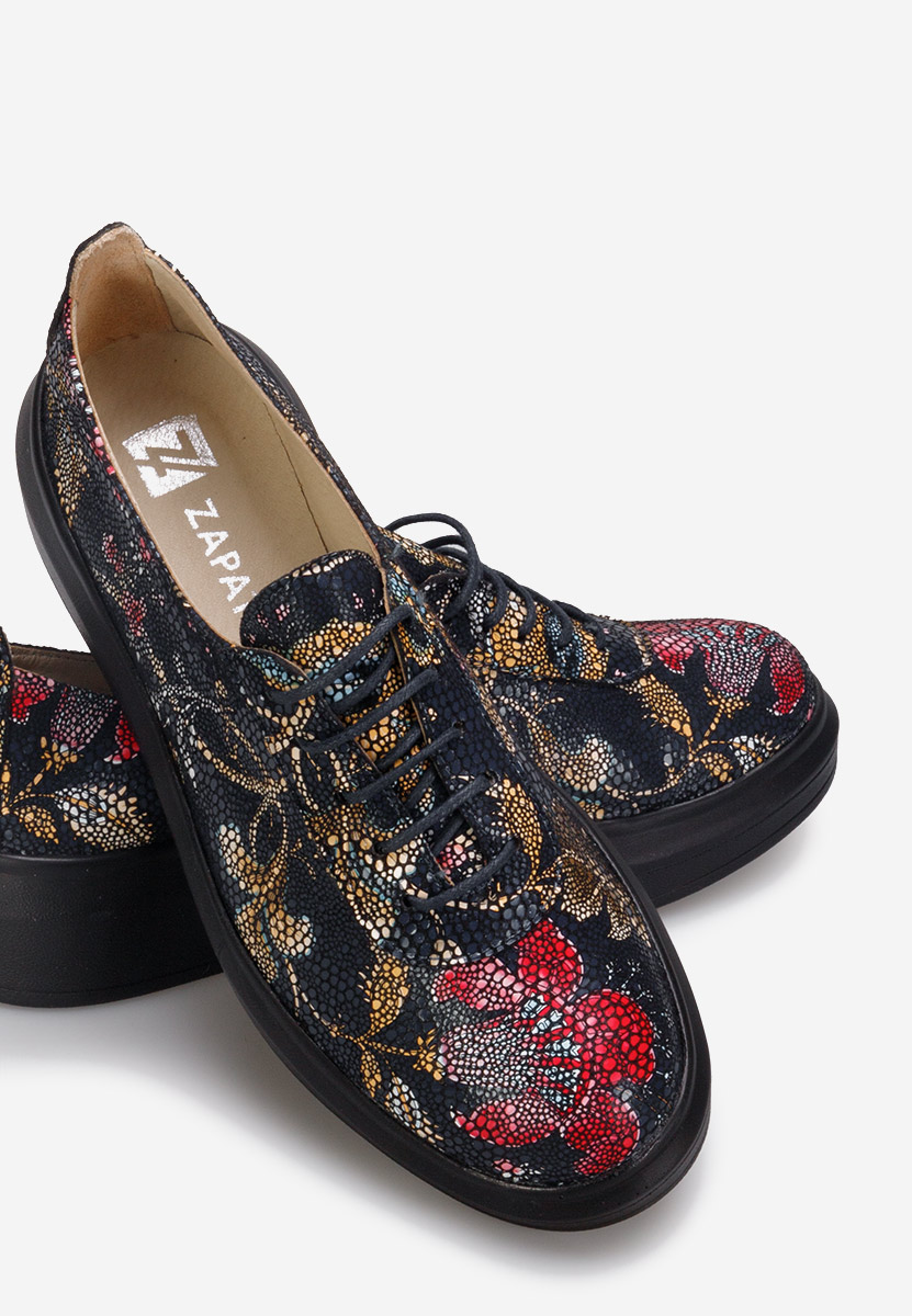 Chaussures casual femme en cuir multicolores Elma  V3