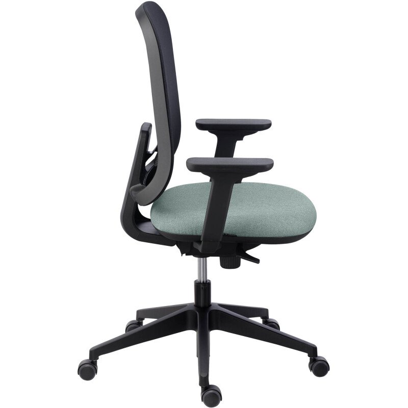 Chaise de bureau ALIA - dossier maille - mécanisme synchrone - avec ou sans - soutien lombaire réglable en hauteur