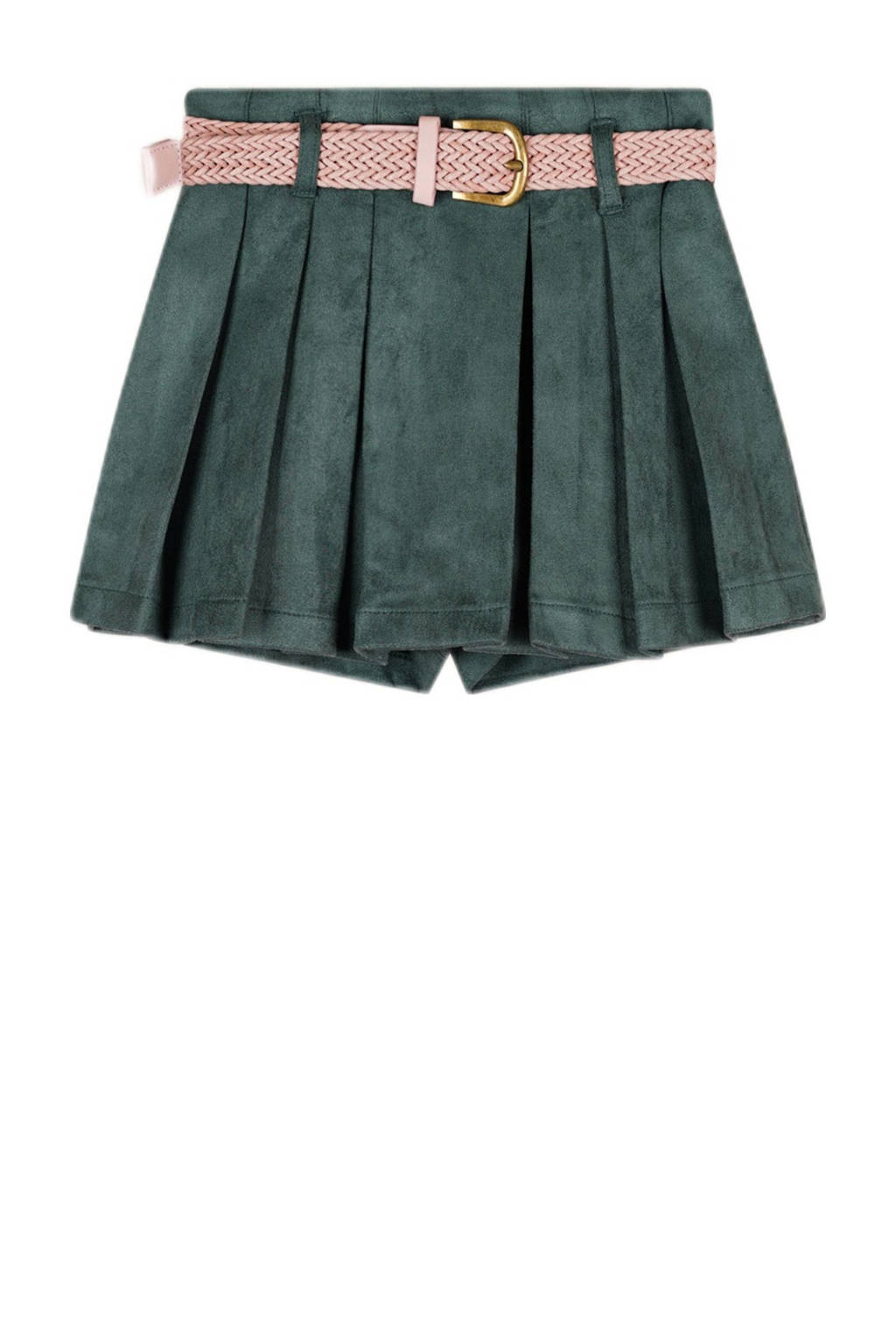 NONO regular fit casual short Sella groen