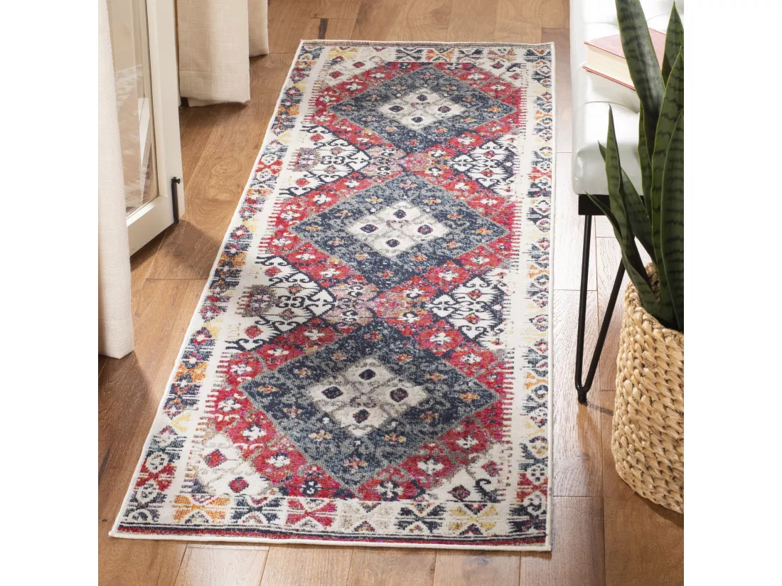 Tapis Rust & Multi 69 X 244 cm - Lattice
