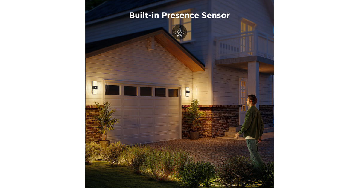GoveeSmart Outdoor Wall light verlichting  (2700-6500K, Matter)