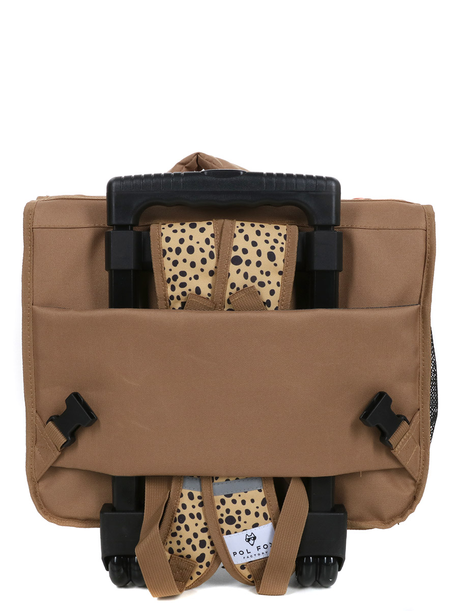 Cartable À roulettes RÀversible Pol Fox You Rock 38 cm