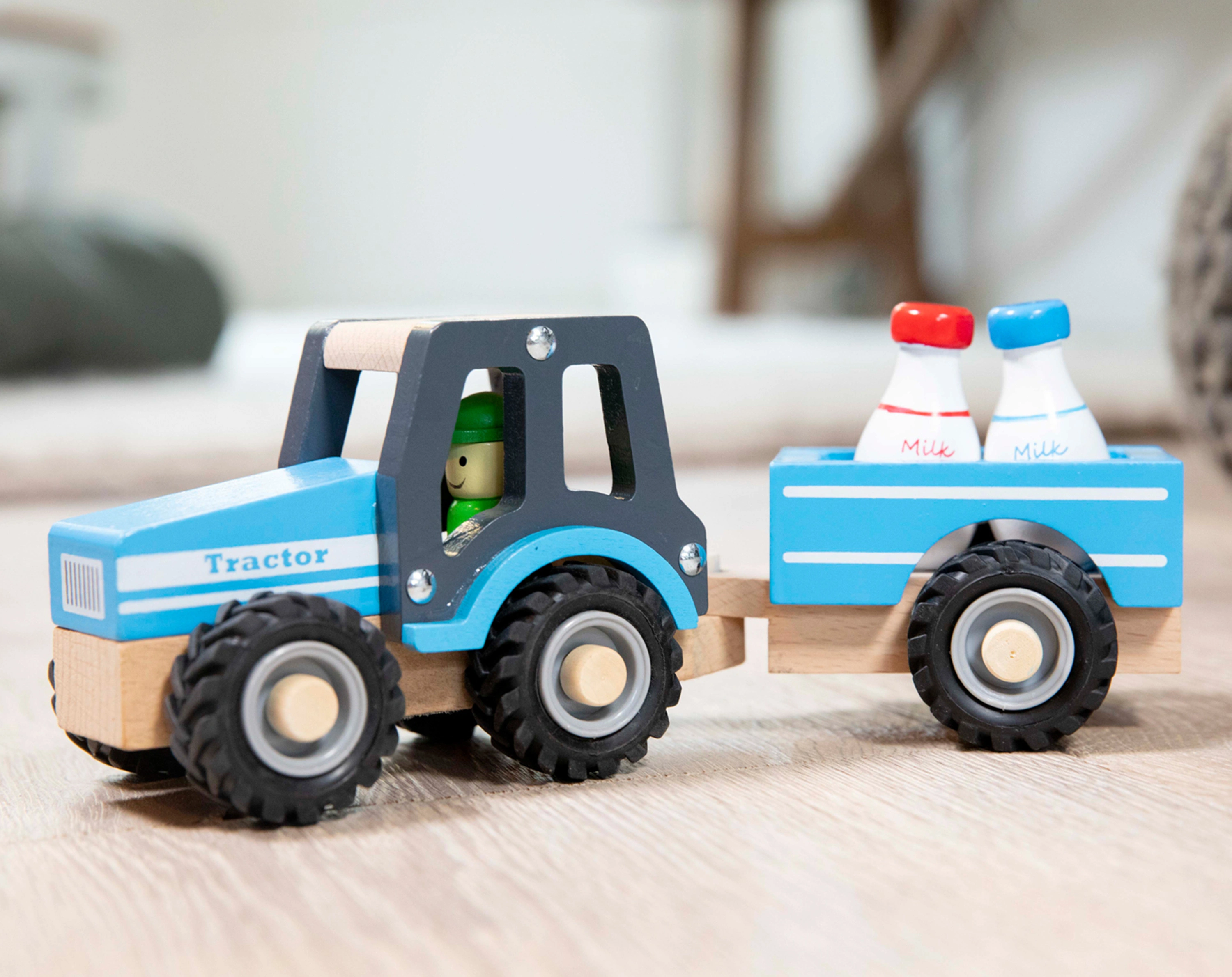 New Classic Toys Holz-Traktor 