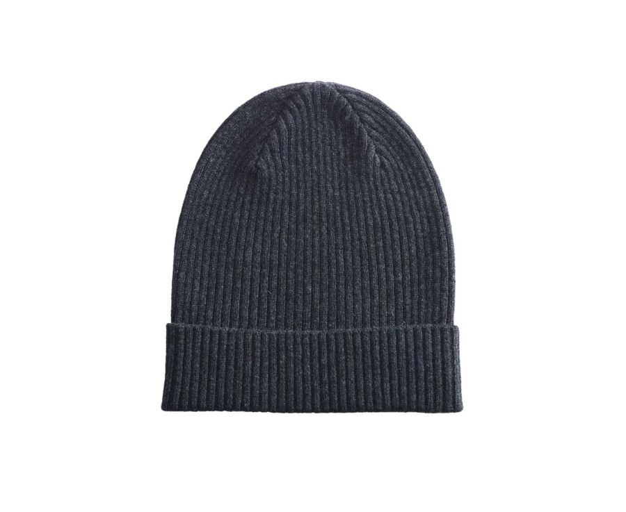 Bonnet laine homme Gris Anthracite Chiné - BENNETH