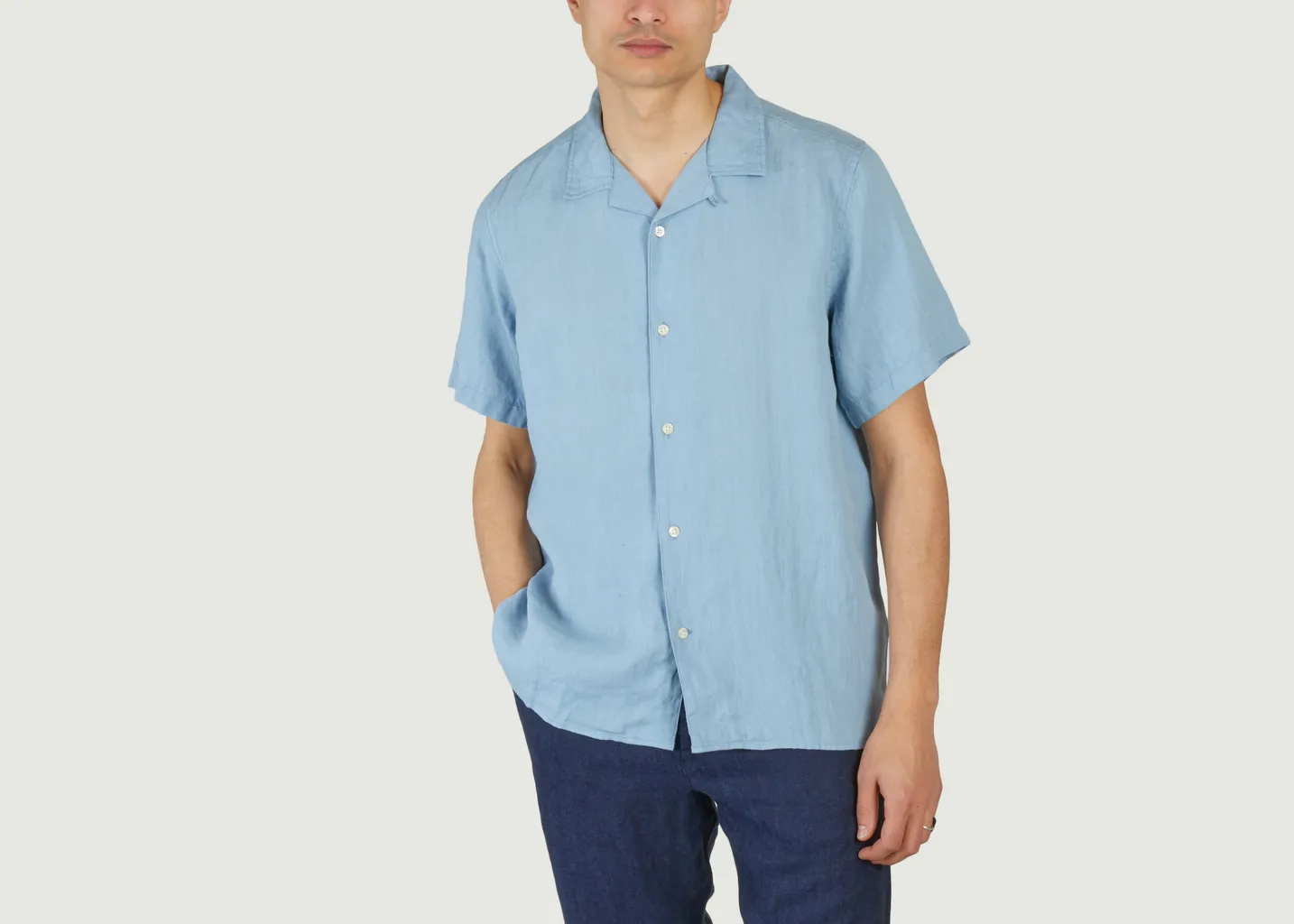 Chemise À Manches Courtes En Lin KCA
