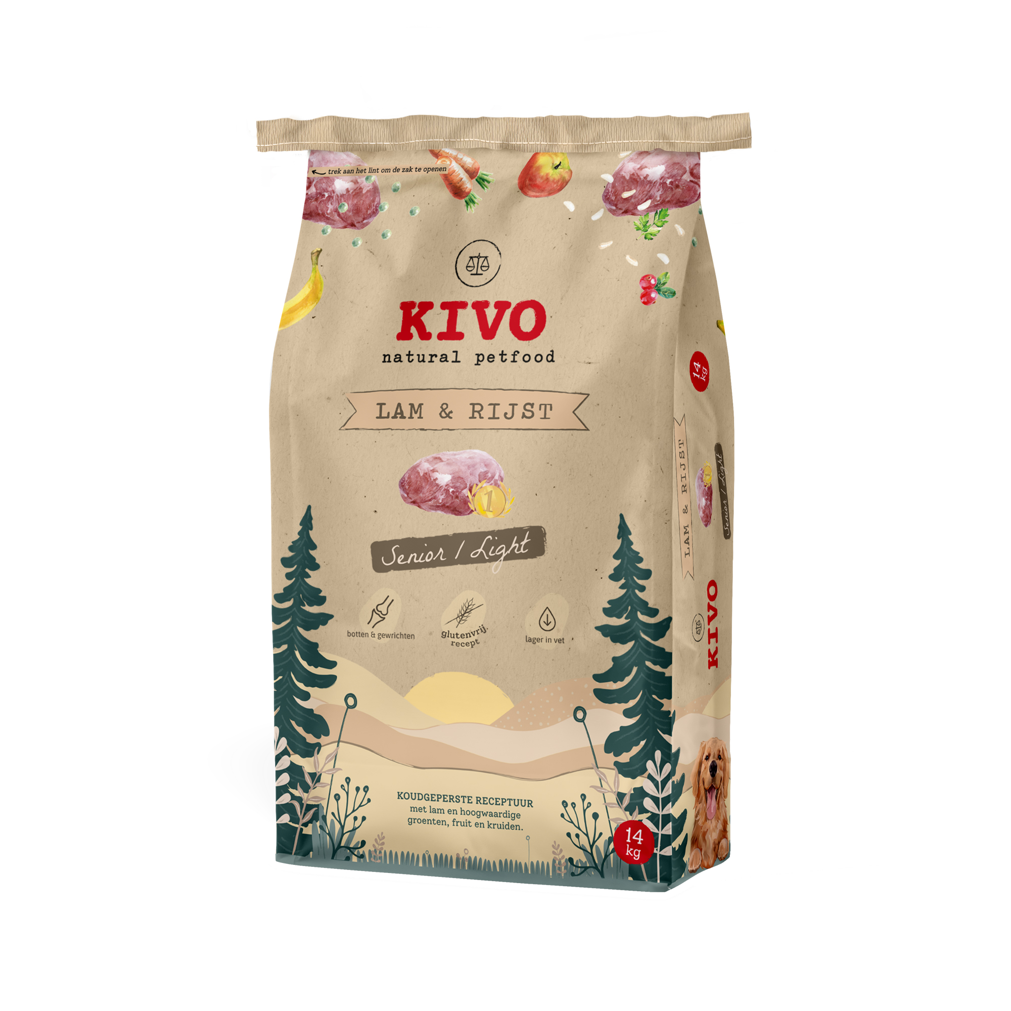 Kivo Lam en Rijst Glutenvrij