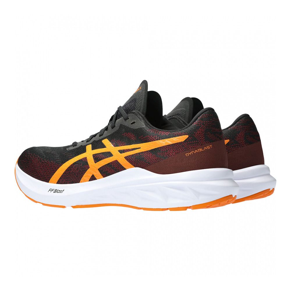 Asics DYNABLAST 3 - Chaussures running Homme black/bright orange