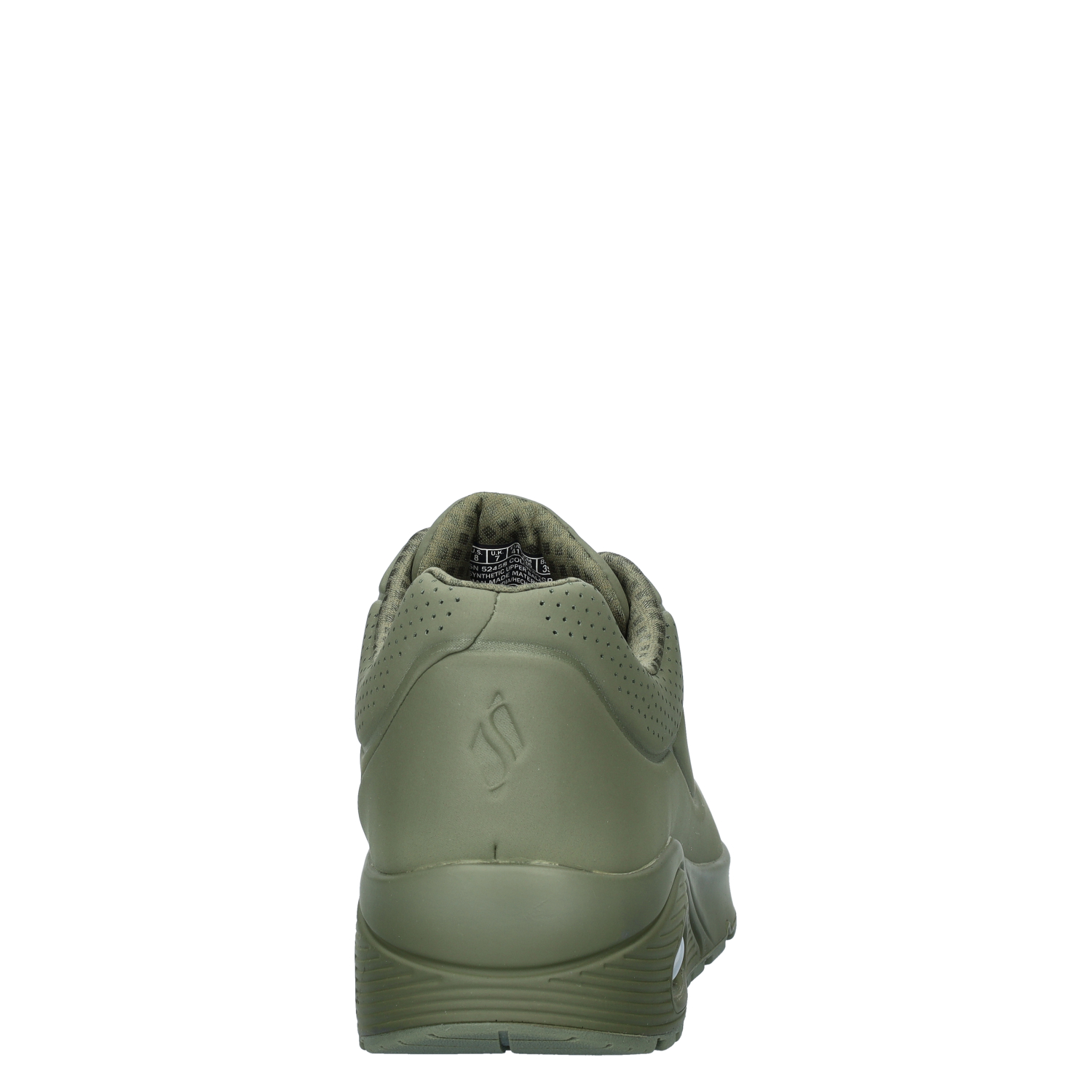 Street Uno heren sneaker Skechers Groen