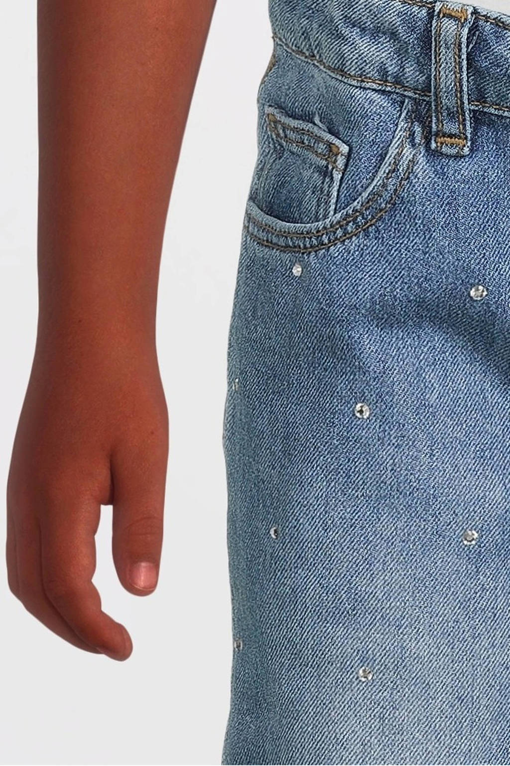 NAME IT loose fit jeans NKFROSE medium blue denim