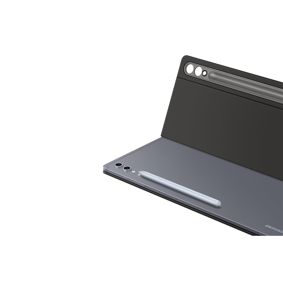 Galaxy Tab S10 Ultra / Tab S9 Ultra Book Cover Tasche mit Bluetooth Tastatur (EF-DX920BBEGSW) - Schwarz