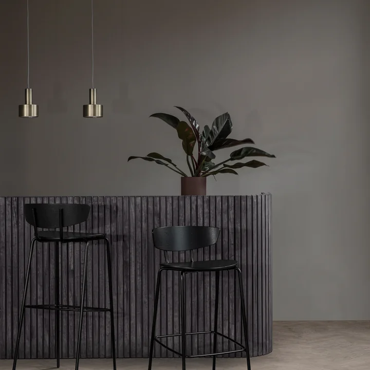Ferm Living - Herman Barhocker H 64, schwarz