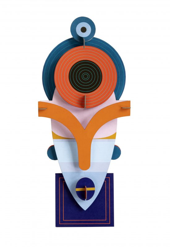 Studio ROOF wanddecoratie Lamu Mask