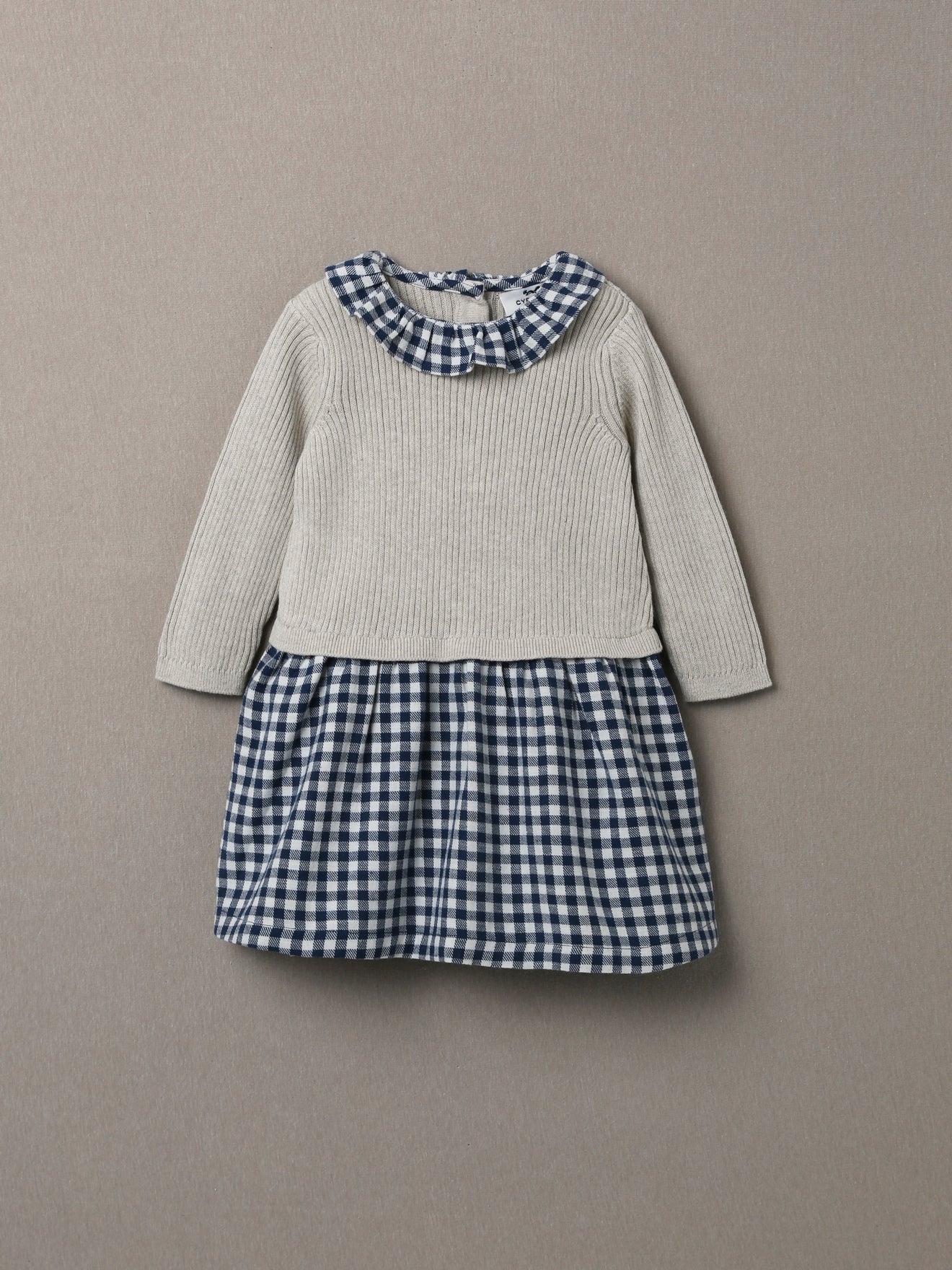 Robe Bébé bi-matière