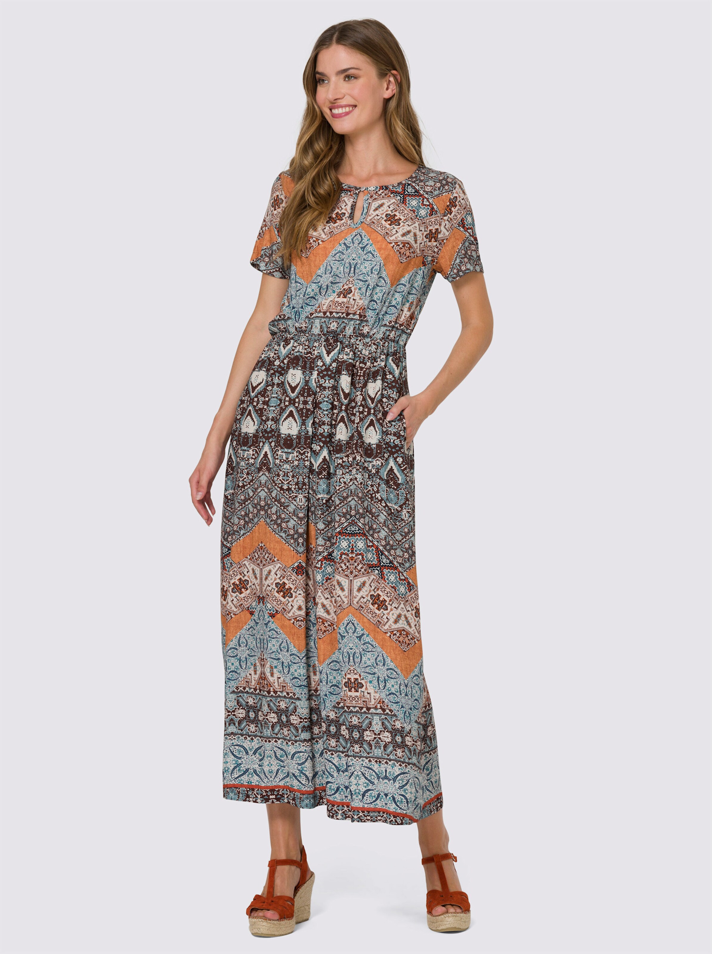 Druck-Kleid