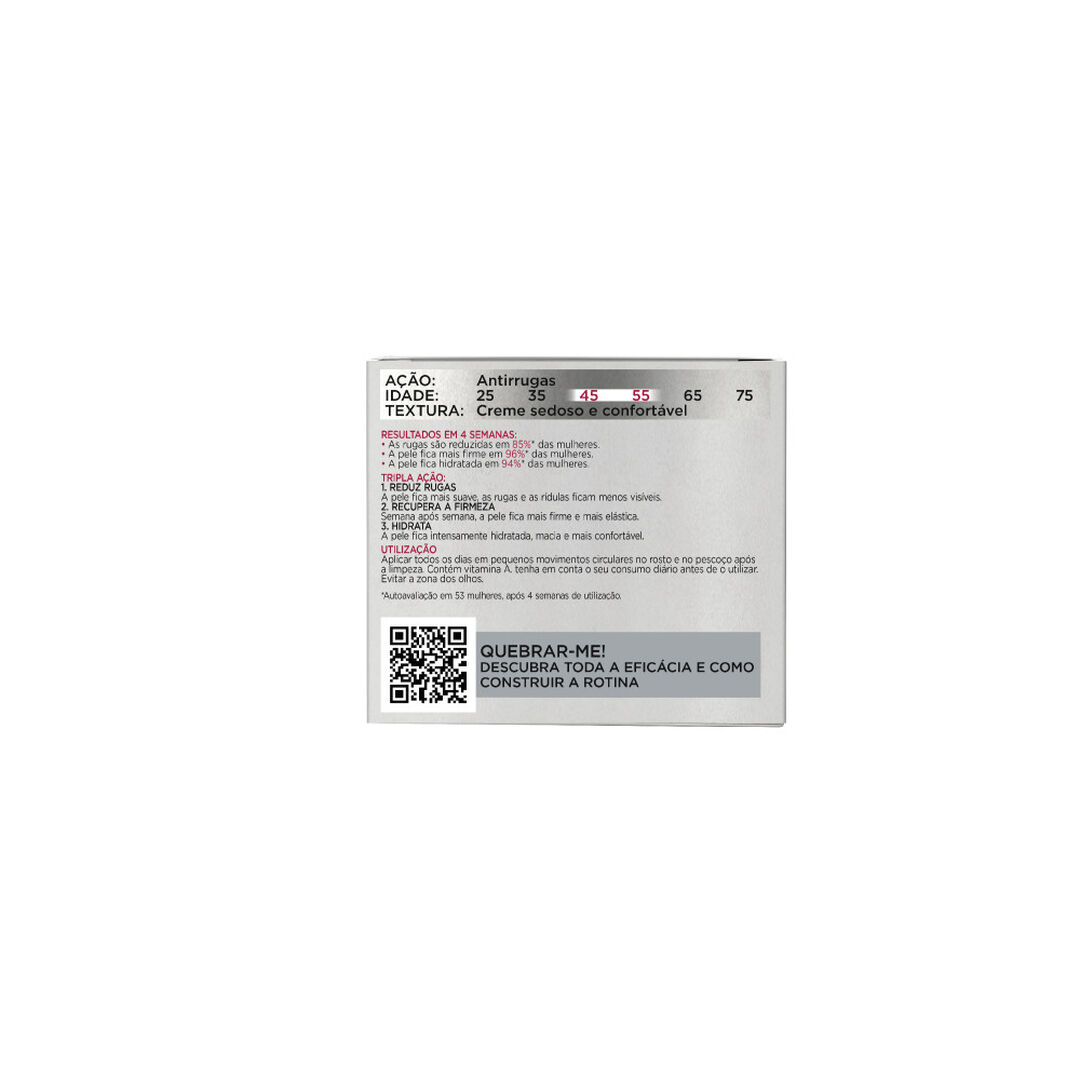 L'ORÉAL PARIS  Anti-Arrugas Expert Creme de Dia Retinol +45 - 50ml