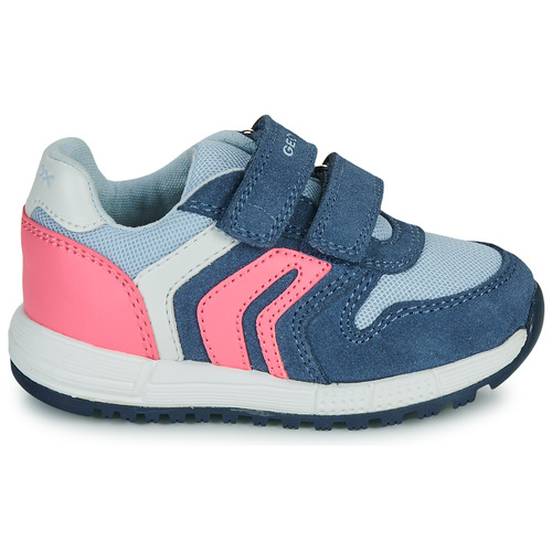 Geox - B ALBEN GIRL - Bleu / Rose
