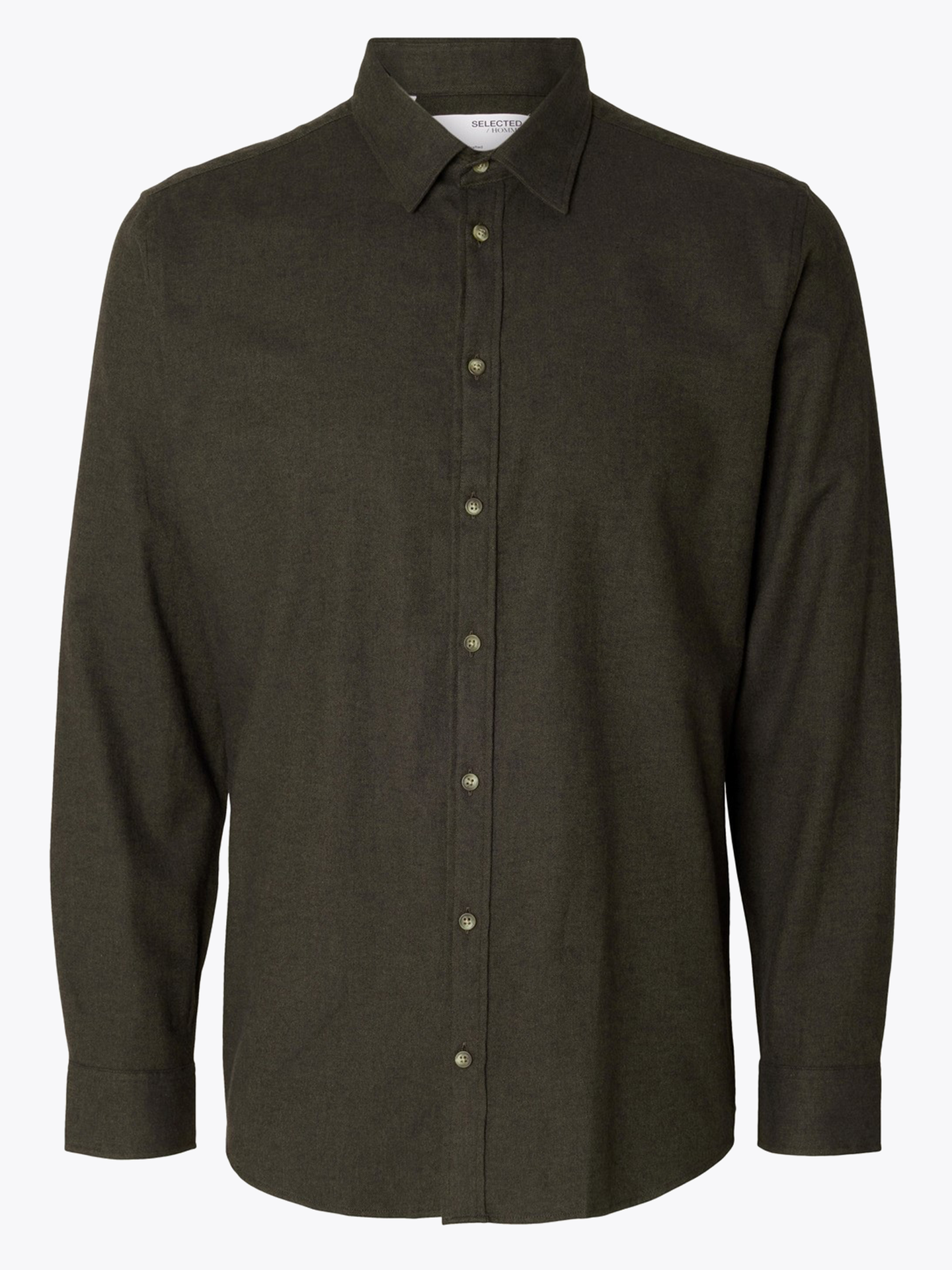 Selected Homme Slim Owen-Flannel Shirt Long Sleeve
