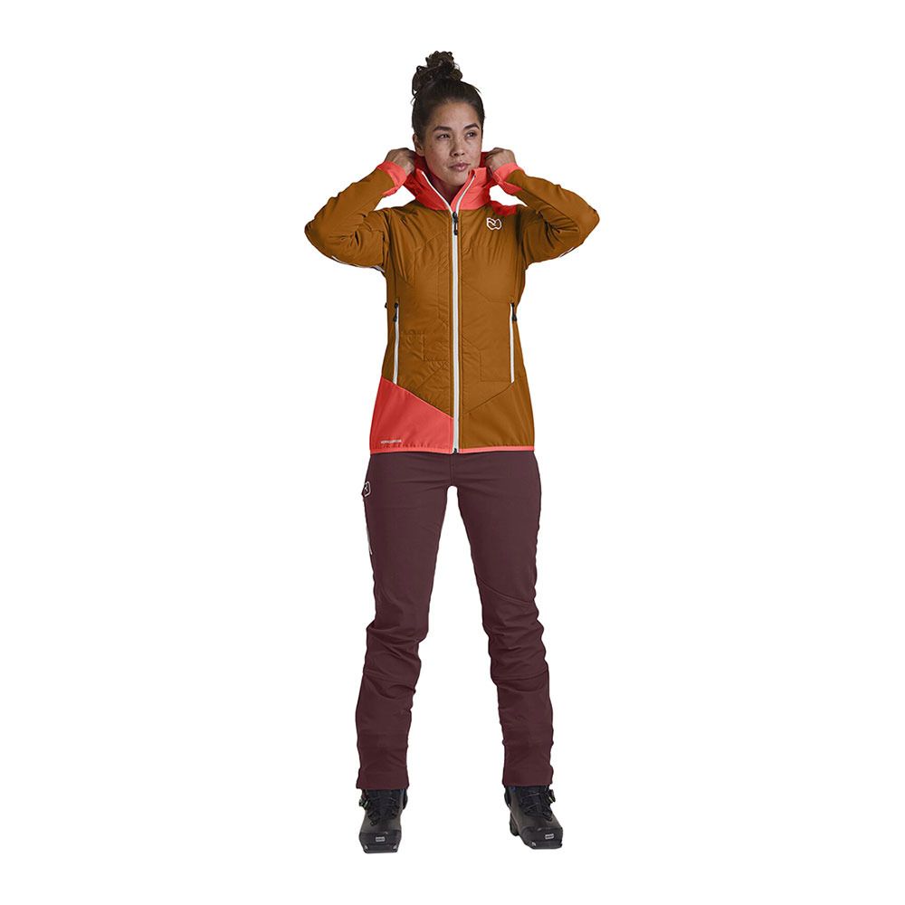 Ortovox SWISSWOOL COL BECCHEI - Veste ski Femme mountain blue