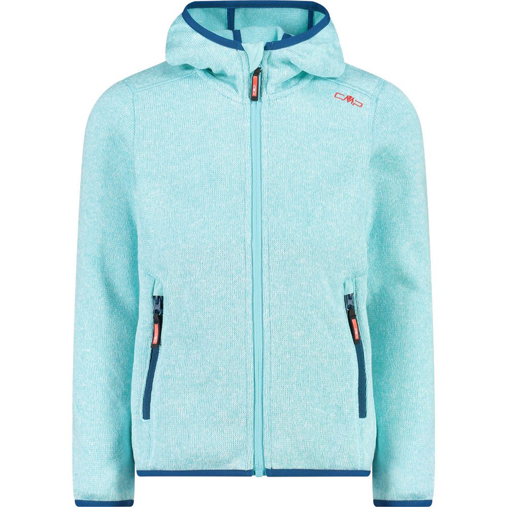 CMP Fix Hood Fleecejacke Mädchen acqua