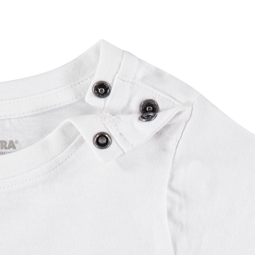 Lot de 3 t-shirts unis en coton bio - Bleu marine