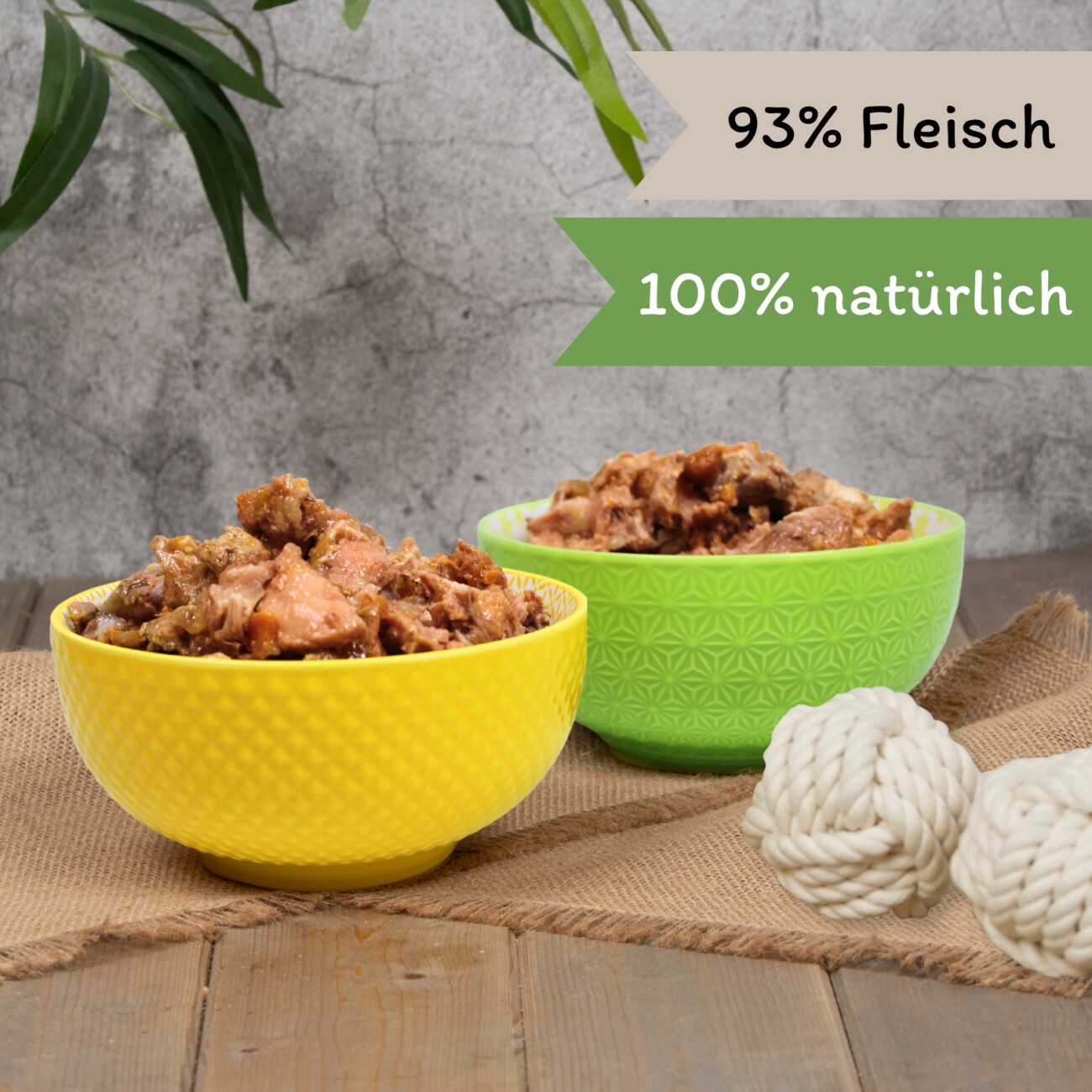 Lyra Pet Lecker.Pet Paula's 100 % Hähnchen und Karotte Hundefutter Nassfutter 6x400 g