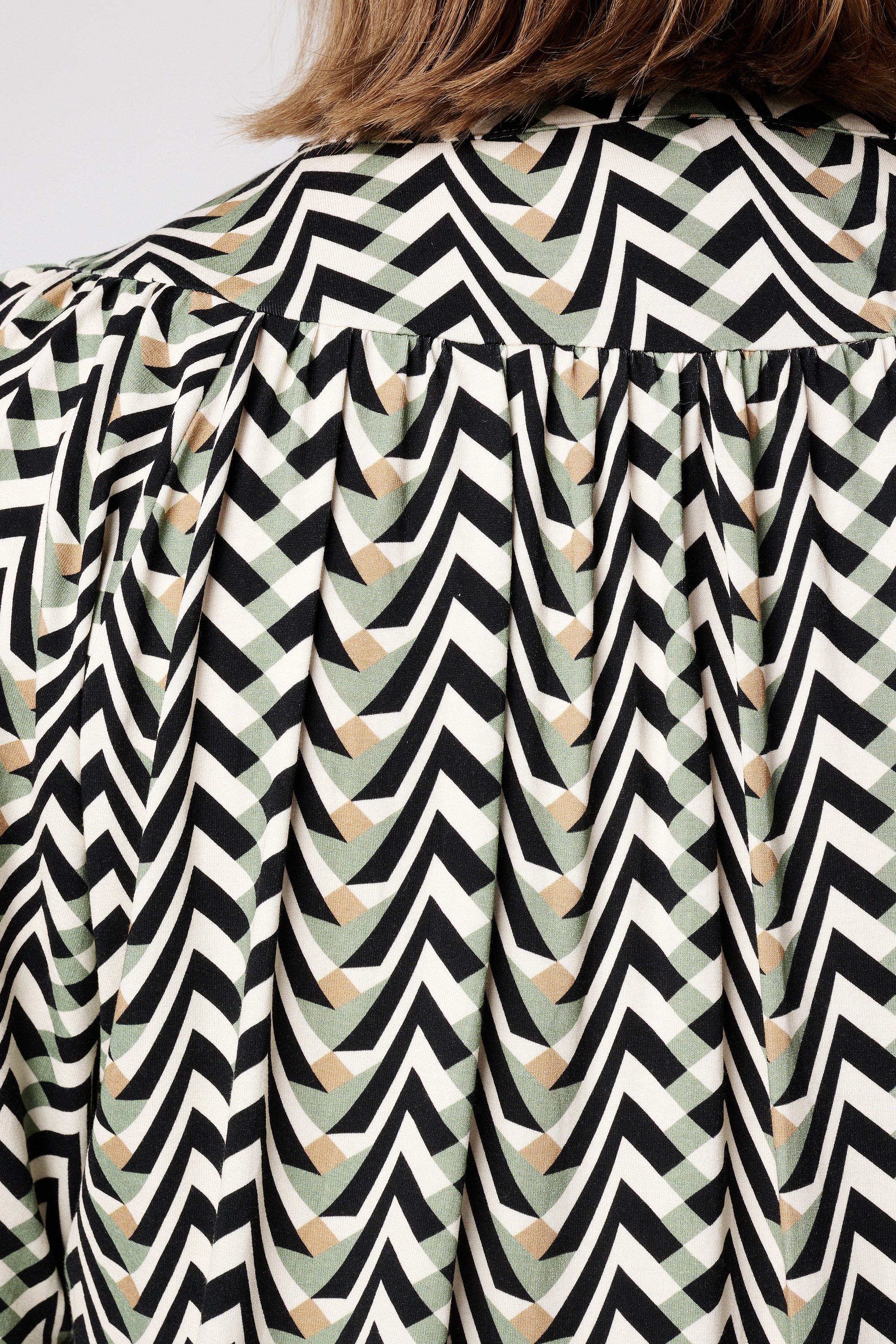 Jersey top met print Multi Mint