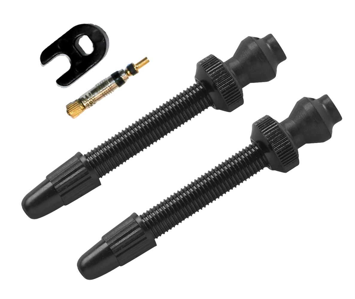 Barbieri 45mm ventil sæt til tubeless sort