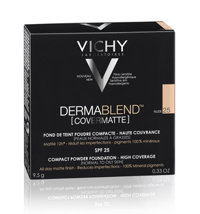 Vichy Dermablend Covermatte Poeder Foundation 25 Nude 9,5GR