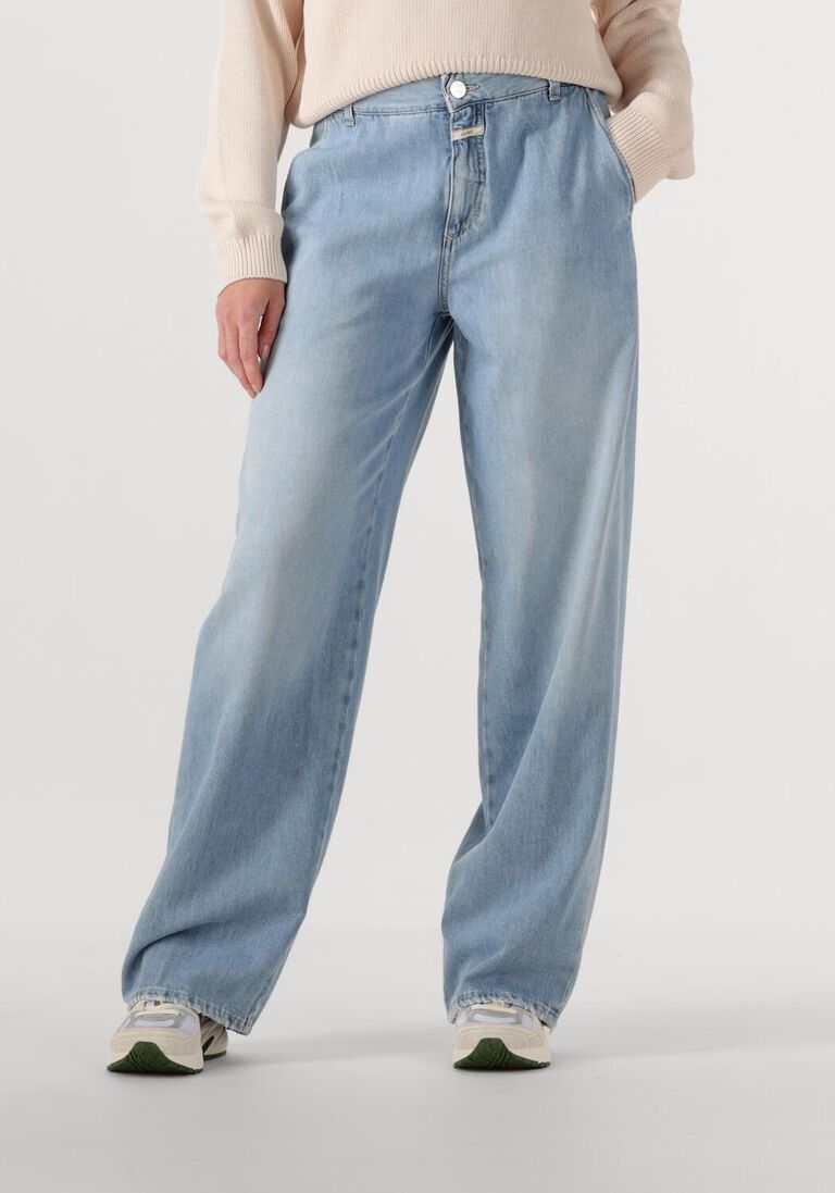 blauwe closed wide jeans jurdy