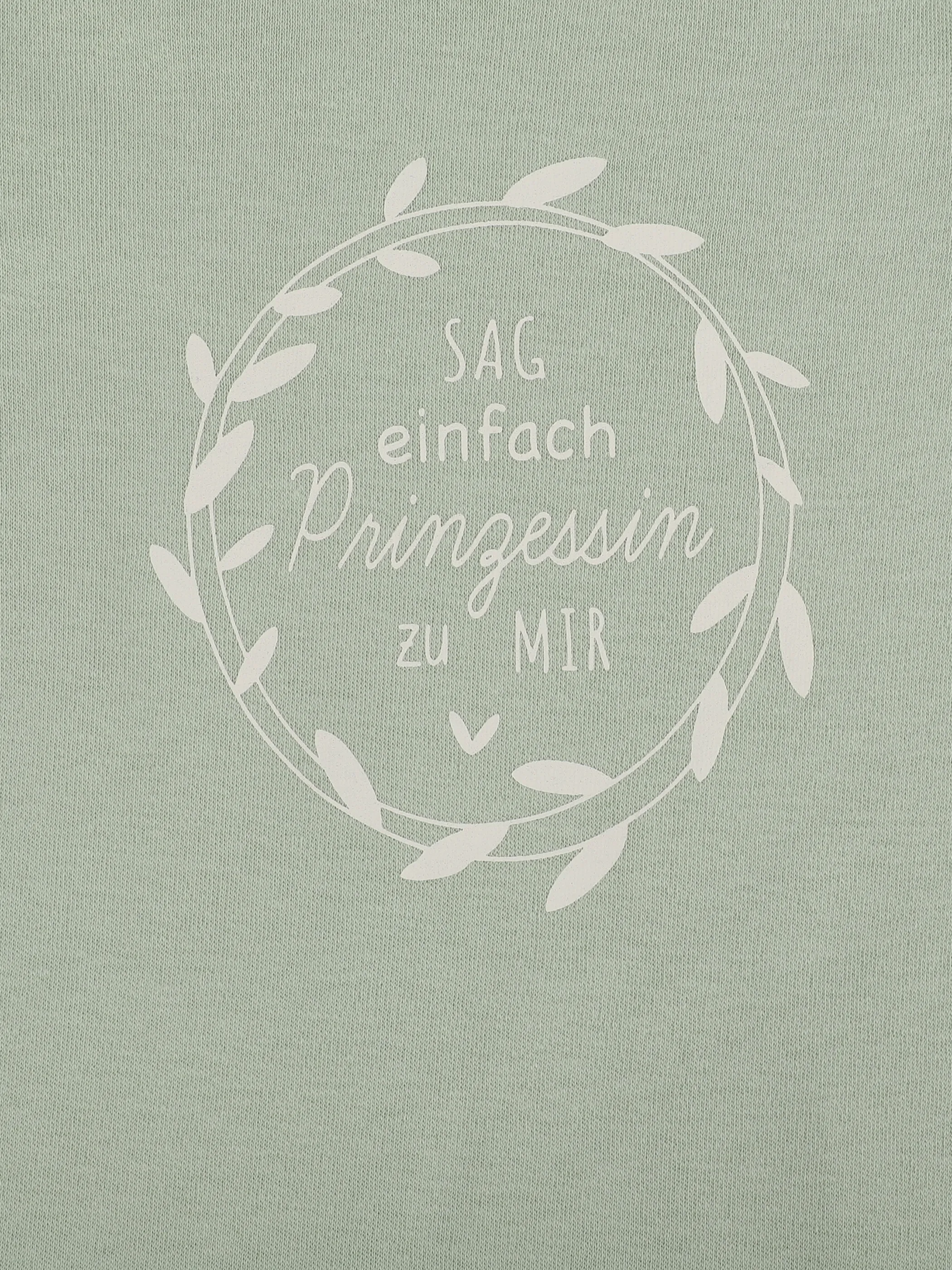 Baby Mädchen Langarmbodies mit Sprüchen im 2er Pack
