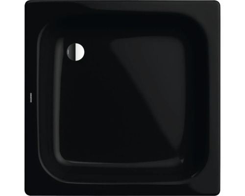 KALDEWEI SANIDUSCH 551 douchebak, 90 x 80 x 14 cm, glanzend zwart, 440800010701