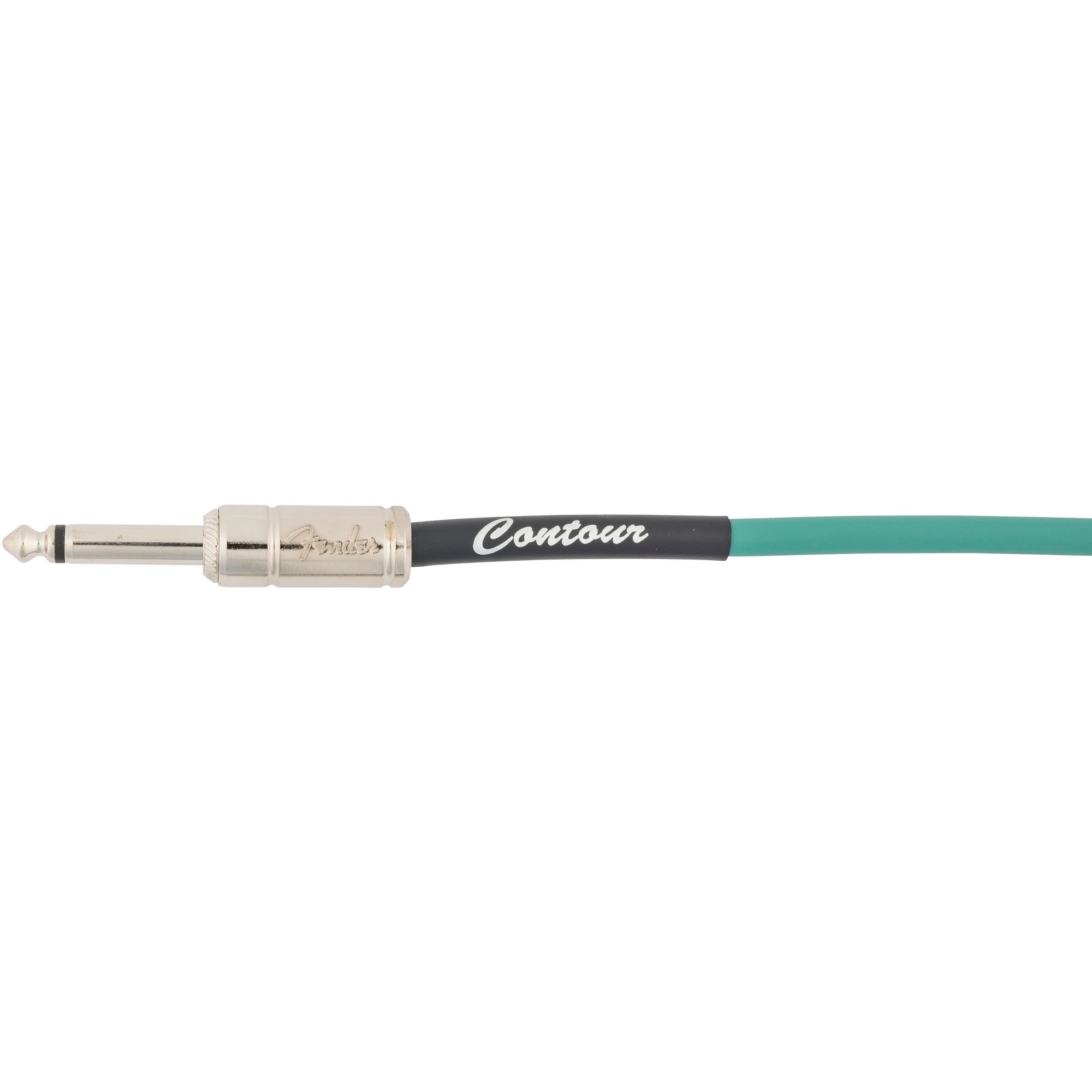 Fender Contour 18.6 ft Sherwood Green instrumentkabel 5,5 meter