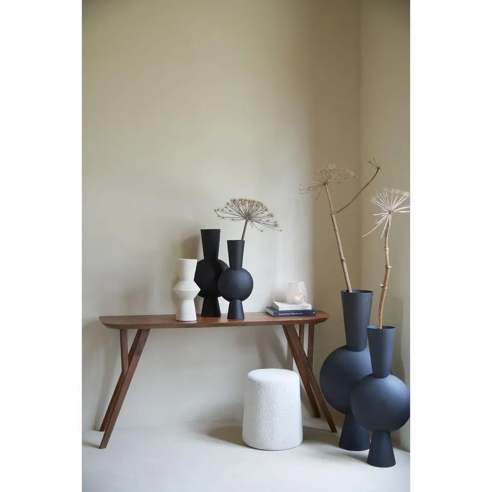 Vaas Kavandu - Zwart - 37.5x22x81cm