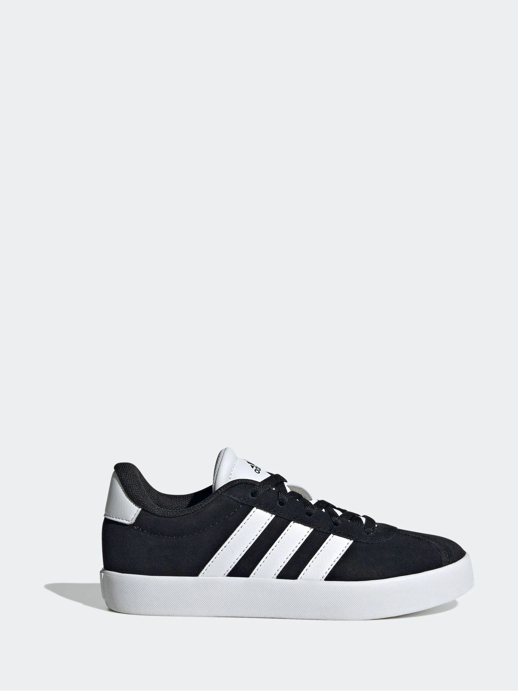 Zwart - adidas Vl Court 3.0 Veterschoenen voor kinderen