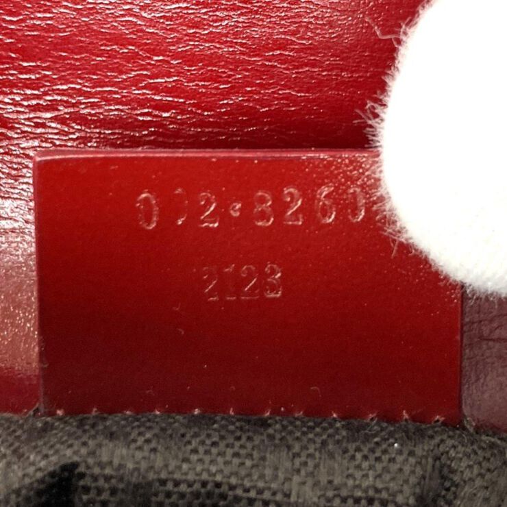 Gucci Vintage Gucci Bamboo Red