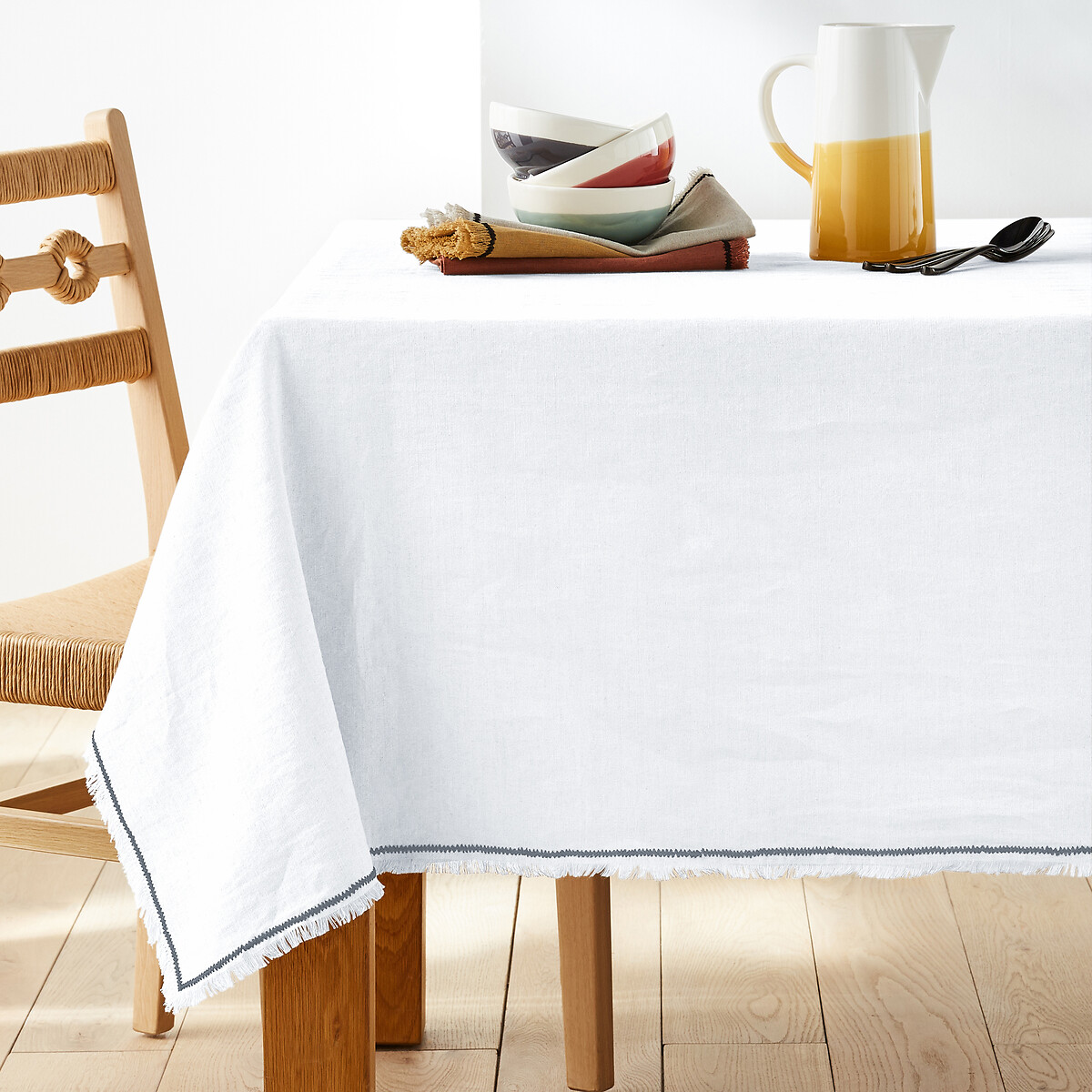 LA REDOUTE INTERIEURS<br>Toalha de mesa em linho/algodão, Menorca