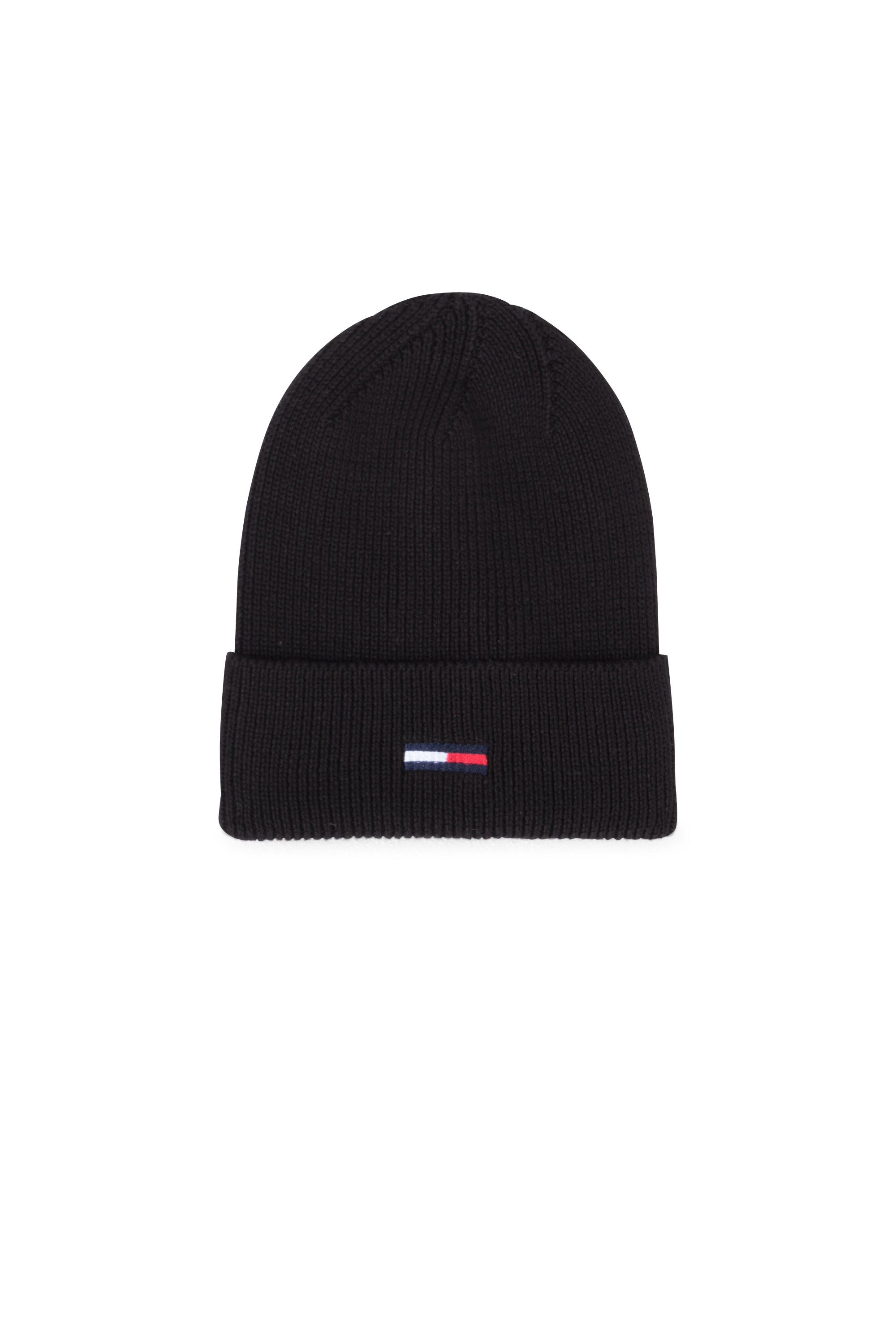 TOMMY JEANS Bonnet  TJW ELONGATED FLAG B Noir