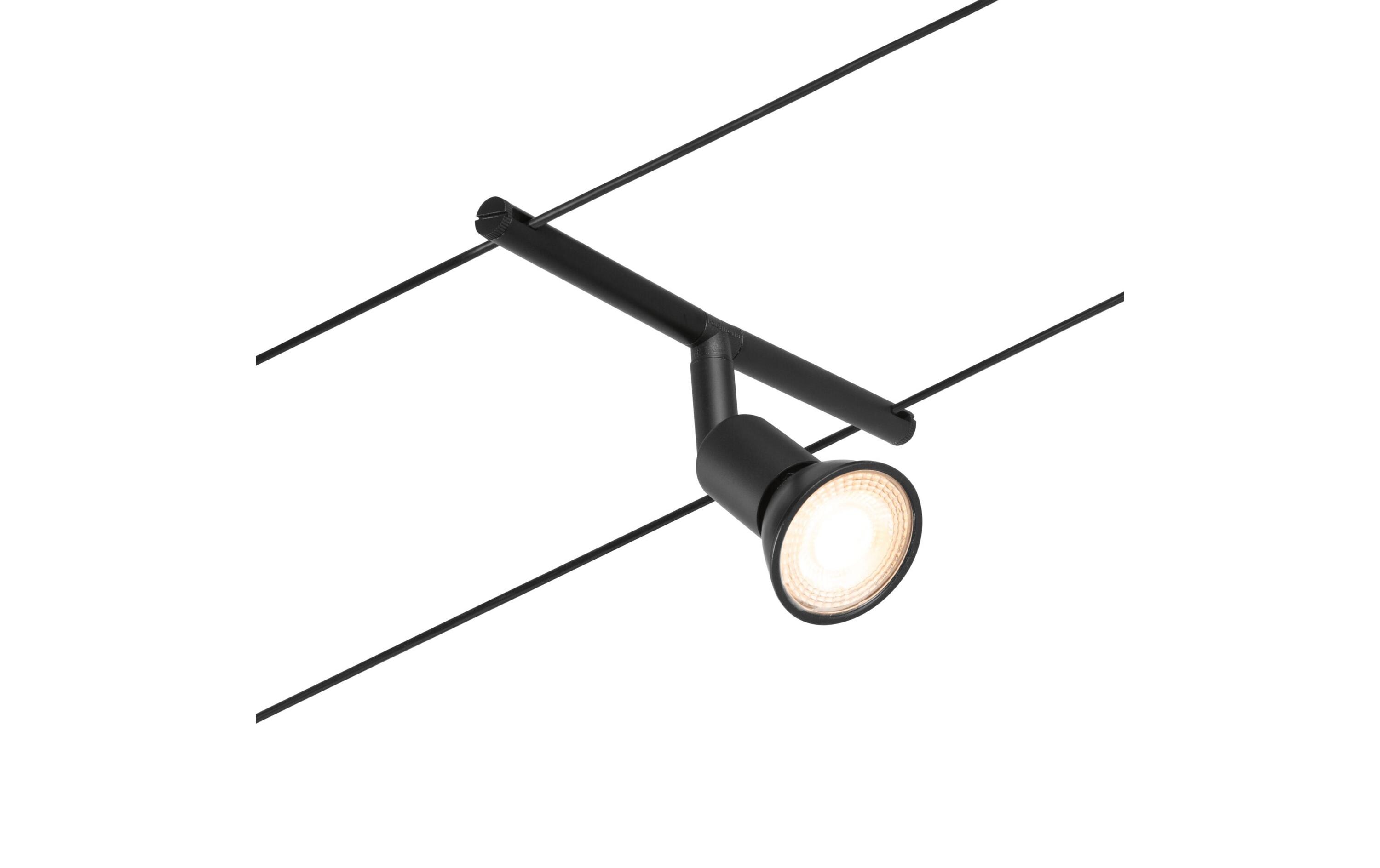 CorDuo Seilsystem Salt Basisset GU5.3 max. 5 x 10 W<br>Schienenlichtschranke