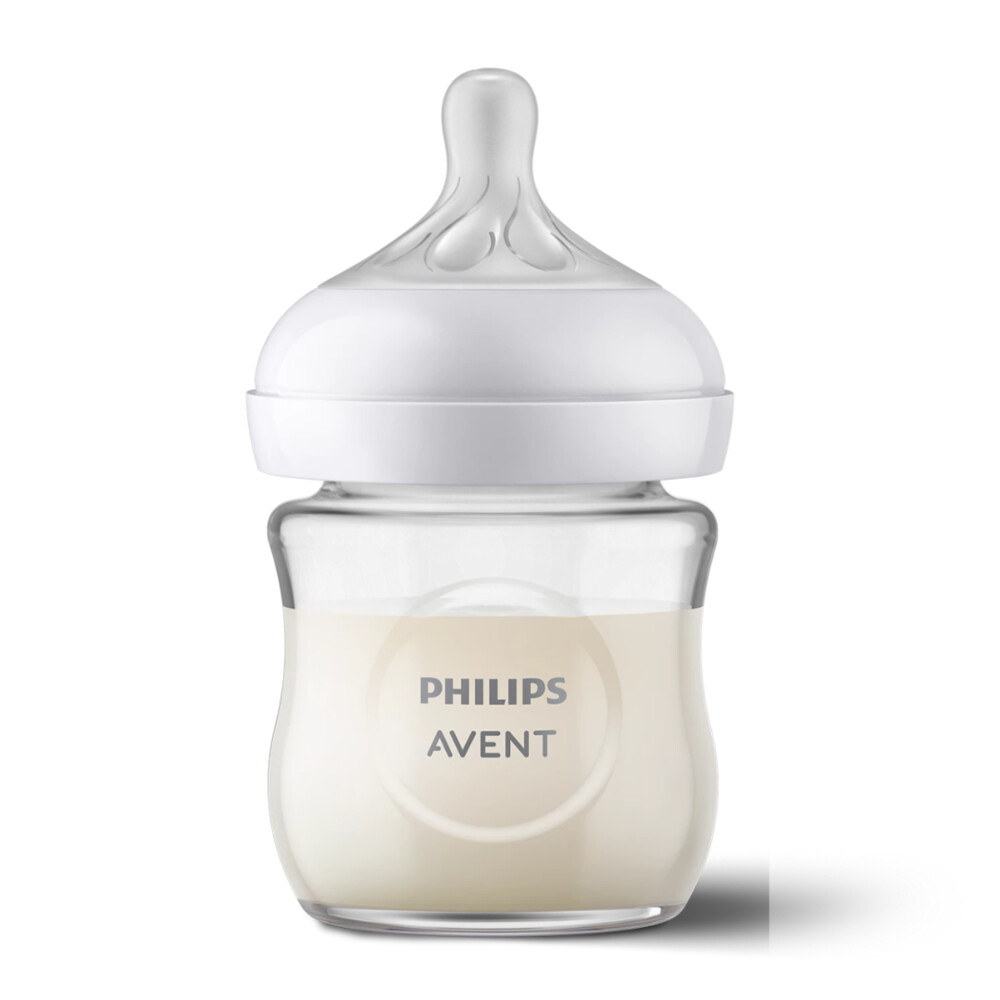 Philips Avent Glazen Babyfles Natural Response 0+ mnd120 ml