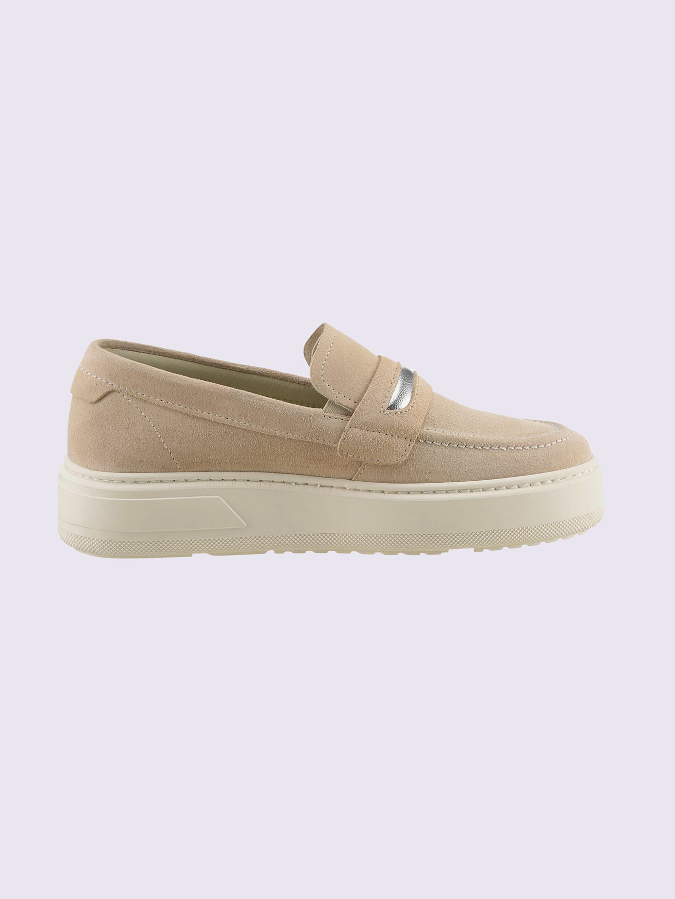 Trotteurs cuir velours de vache.