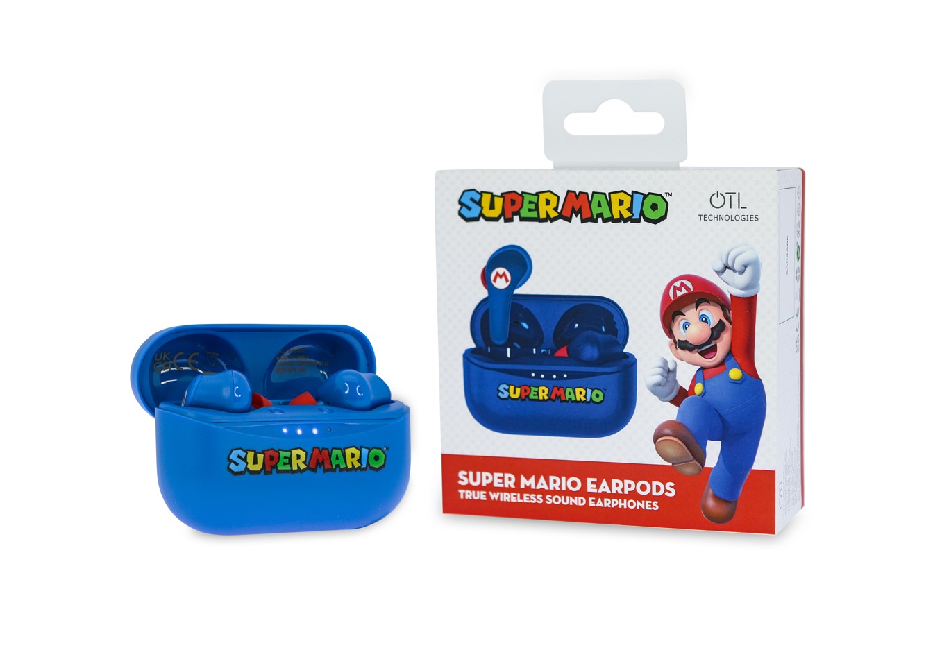 OTL - TWS Earpods - Super Mario Blå