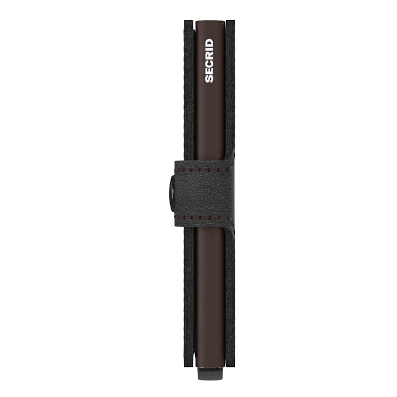Secrid Mini Wallet Original Black Brown