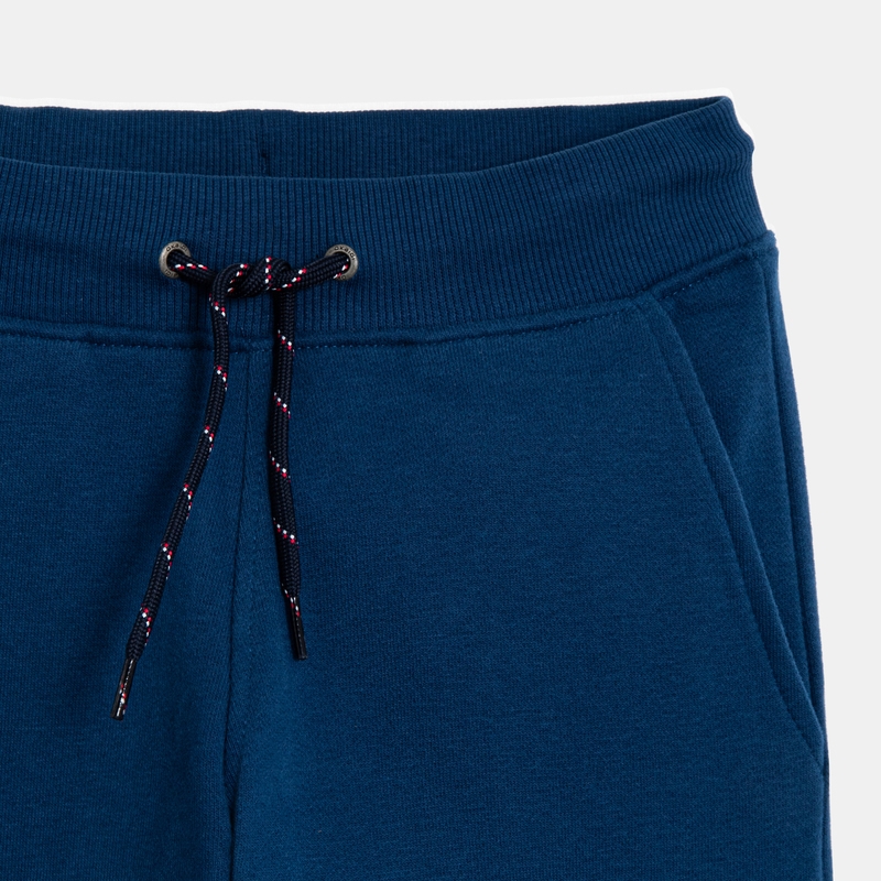 Pantalon de jogging en molleton bleu garçon