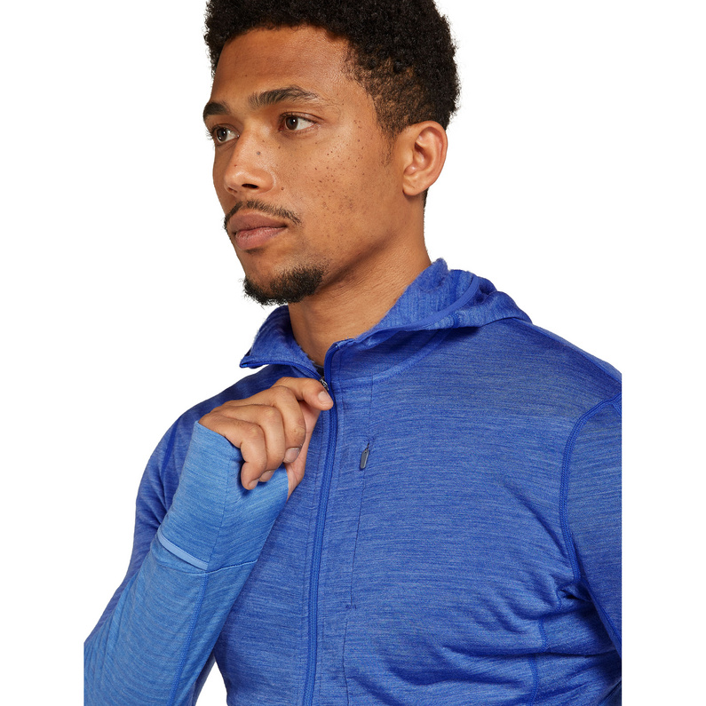 Icebreaker Herren 200 Realfleece Descender Hoodie Jacke