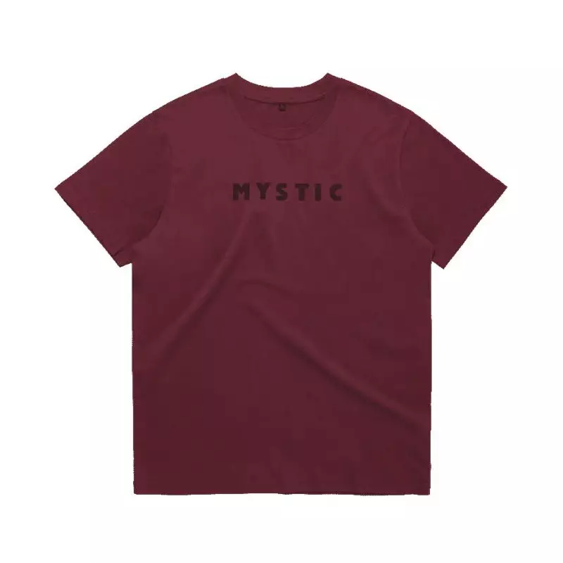 Tee shirt MYSTIC Icon Tee Men Red Wine