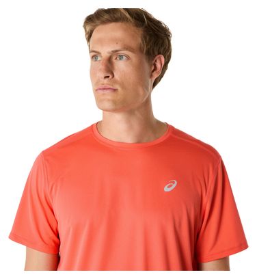 Maillot manches courtes Asics Core Rouge Homme